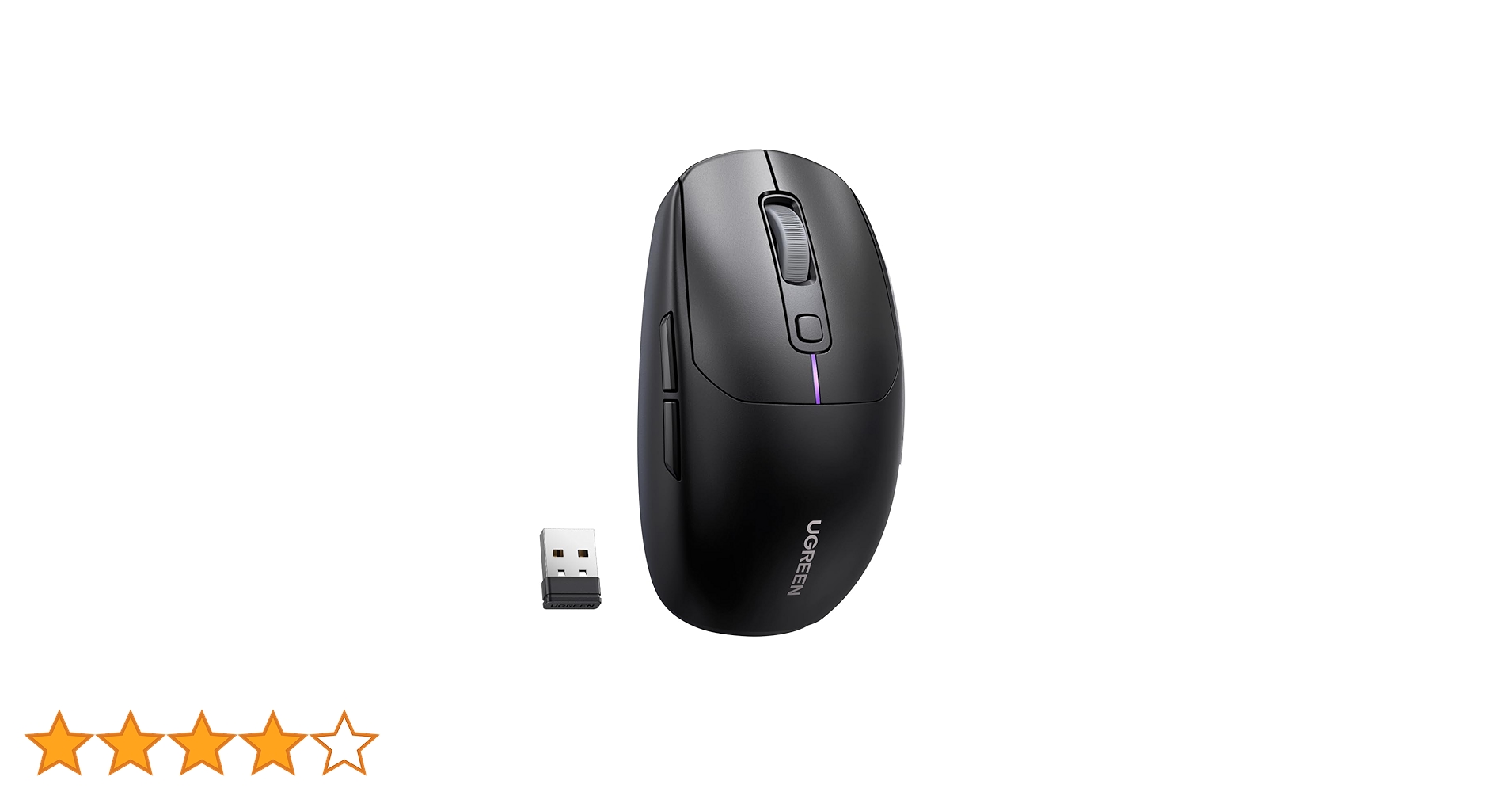Amazon | UGREEN ワイヤレスマウス 無線 USB-C充電式 作業